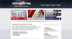 Desktop Screenshot of alarmsbyfreedom.com